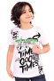 Boy's Printed Crew Neck Short Sleeve T-Shirt