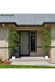5.6ft Artificial Bamboo Tree with Tall White Planter, 4 Trunks & Silk Leaves - 8