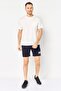 Men Sportswear Fit Outdoor Shorts, Navy - 2