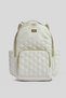 Burjuva Cream Mother Baby Care Bag - Backpack with Luggage and Stroller Hanger