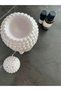 Matte Ceramic Large Size Light Grey Color Buddha Head Censer/ Room Fragrance Diffuser 13 cm - 3