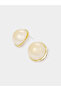 Faux Pearl Earrings - 3