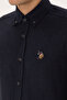 Men's Navy Blue Long Sleeve Basic Shirt 50315710-Vr033 - 7