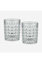 The Gentlemen's Reserve Clear Glass Whiskey Glass Set - 2