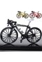 Black High Quality Metal 1:10 Scale Collectible Die Cast Model Bike - 6