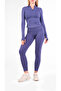 Vistara Women's Seamless Long Sleeve Half Zipper Sports Jacket - 4