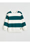 Boys' Striped Sweatshirt and Jogger Sweatpants - 2