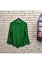 Women's Green Basic Regular Fit Woven Viscose Fabric Shirt Blouse - 2