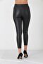 Mary Lux Leather Look Thin Shiny Leggings - 6