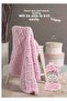 Puffy 5 Pack Hand Knitting Yarn - No Needles - 100g X 5 Pieces - Color No: 788 - Lavender - 4