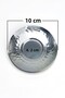 Stainless Steel Hammered Tea Plate 10 cm – Options for Sets of 6 / 12 / 50 / 100 - 2