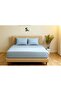 Blue Double Sheet+Pillow Set 100% Cotton
