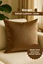 Velvet Throw Pillow Cover Brown Made from Imported Velvet 43 X 43