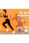 White Color Silicone,Heel Moisturizer,Heel Spur Pain and Anti-Crack,Heel Protector(1 Pair) - 3