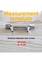 Furniture Drawer Kitchen Cover Cabinet Handles Handle Cabinet Handle 64 mm Chrome Metal Handle - 2