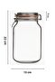 Elite Jar Design Ziplock Transparent Doypack Coffee Nuts Legumes Storage Bag 15X22 cm 20Li - 5