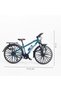 Blue High Quality Metal 1:10 Scale Collectible Die Cast Model Bike - 3