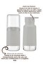 Modern Toothbrush Holder and Liquid Soap Dispenser Beige 500 ml |   Bathroom Set - 3