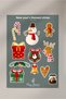 New Year Themed Sticker Set - 6 Pieces / Agenda, Notebook, Bullet Journal, Scrapbook - 7