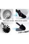 Silicone Toilet Brush – Hygienic Water-Free Wc Brush, Wall-Mounted Toilet Bowl Cleaning Brush - 4