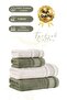 Premium 4-Piece Towel Set Spruce 50X90/70X140 cm