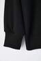 Black Relaxed/Casual Fit Basic Raglan Sleeve Crew Neck Knitted Sweatshirt Twoaw26Sw00030 - 7