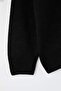 Black Oversize/Wide Cut Crew Neck Sweatshirt Tmnaw26Kz00012 - 6