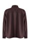 Kahverengi Çizgili Oversize Dokuma Gömlek TWOAW26GO00138 - 11