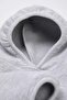 Pet Kapüşonlu Gri Melanj Köpek Sweatshirt TPHAW26KF00003 - 3