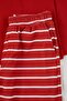 Kırmızı Yumuşak Dokulu Baskılı Regular Örme Unisex Çocuk Pijama Takımı TKDAW26PT00004 - 4