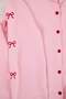 Pembe Kurdele/Fiyonk Nakış Detaylı Viskon Dokuma Pijama Takımı TBBAW26AI00051 - 3