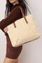 Cream Plush Maxi Large Tote Women's Shoulder Bag Takaw26Oc00058 - 2
