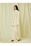 Short Double Breasted Plush Coat with Pockets - 3