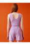 Women's Lilac Crop Athlete Body - 5