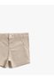 شورت بأزرار مع تفاصيل جيوب - 3