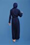 Pardesü with Laced Sleeves and Belt 10223 - 3