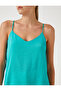 Thin Strap Athlete V-Neck Satin Look - 5