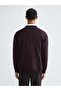 Crew Neck Printed Men's Thick Sweatshirt - 4