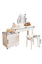 Elegant and Efficient Smart Dressing Table for Contemporary Living Spaces with LED Mirror 120 CM - 6