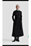 Tulle Detailed V-Neck Blouse and Skirt Set - 6