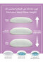 1600g Shredded Memory Foam Bed Pillow 50x75cm – Adjustable Loft, Soft, Fluffy, Ergonomic Support - 5