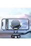 Black 2024 Magnetic Car Phone Holder – 720° Foldable, Universal Mount - 2