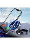 Black 2024 Magnetic Car Phone Holder – 720° Foldable, Universal Mount - 5