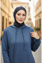 Two thread ka Hooded por dress 0190-21 indigo - 4