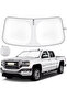 large 2024 Foldable Car Windshield Sunshade – UV Protection, Front Window - 3