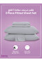 Fitted Sheet Set – 180x200 cm King Size, 1 Sheet + 2 Pillowcases, 35 cm Deep Pocket - 3