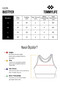 Neon Yellow Cross Back Detailed Slim Fit Women's Sports Bustier with U-Neck Pad - 97121 - 9