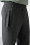 Anthracite Melange Zipper Pocket Standard Mold Classic Leg Men's Capri - 83091 - 4