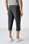 Anthracite Melange Zipper Pocket Standard Mold Classic Leg Men's Capri - 83091 - 5
