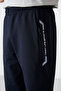 Navy Blue - White Zipper Pocket Standard Fit Classic Leg Men's Capri - 83091 - 4